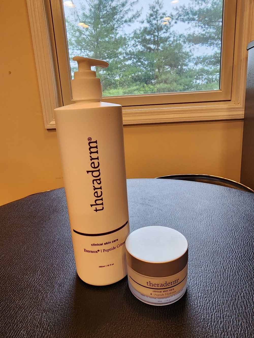 Theraderm Eternox Peptide Creme Pharmaceutical Grade Ingredients 16 oz